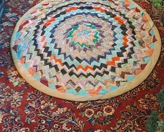Handmade rugs and seat covers
Plus other beautiful Oriental Rugs throughout the house