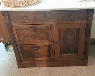 Walnut Victorian chest