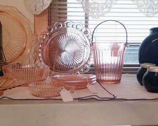 Paint depression glass