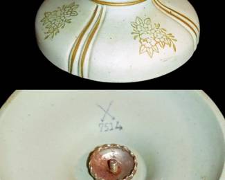 Jasperware pedestal Cameo dish/ perfect for beautiful vanity/ trinkets