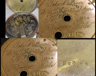 James Borle vintage Geneva gold filled pocket watch non working