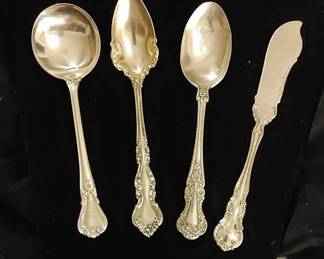 Misc Antique Sterling Flatware