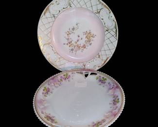 Gorgeous hand painted German plates