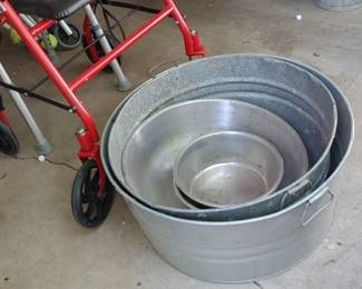 Good old wash tubs