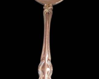 Beautiful silver plate antique sugar spoon