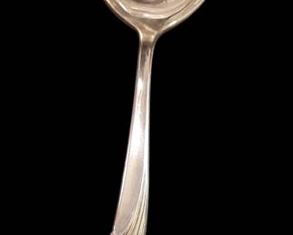 Beautiful silver plated olive spoon