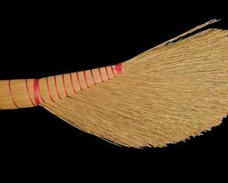 Vintage turkey tail turkey wing hand broom/ for crumbs etc made in Hungary