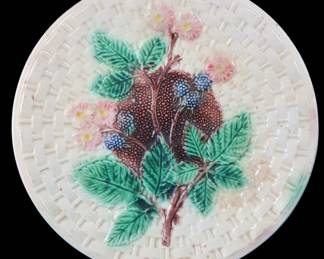 Gorgeous authentic Metallica basket weave plate