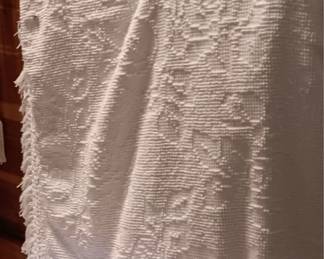 Rose Chenille bedspread