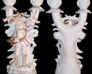 Large Germany Double Candle Holder Unger Schneider Company