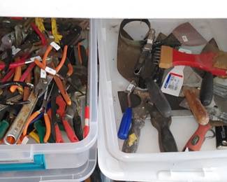 Wire cutters pliers Etc