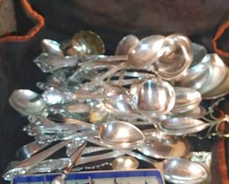 Pictured here All Sterling Silver flatware