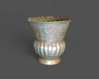 Solid copper Middle Eastern Antique vase
