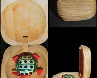 Wiggly turtle in a box