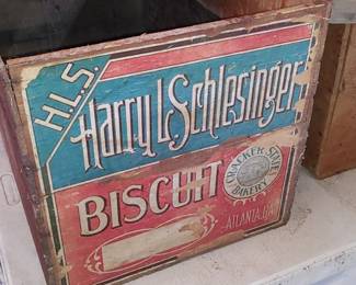Vintage wooden Boxes for shipping labels
