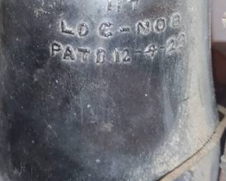 Railroad Lantern patent December 4th 1923