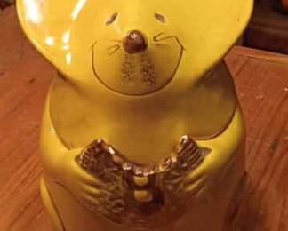 VTG 1960's If You Give A  Mouse Cookie Jar By N.S .Gustin 