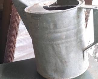 Metal gardening can will be with all the other clay pots