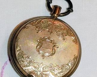 Antique gold filled pocket watch