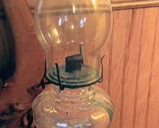 Vintage kerosene lamp