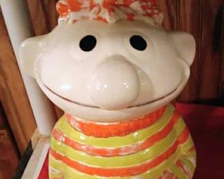 Fantastic vintage Muppets Ernie cookie jar