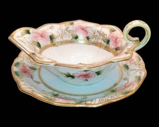 Beautiful Nippon berry bowl old Maple leaf Hallmark
