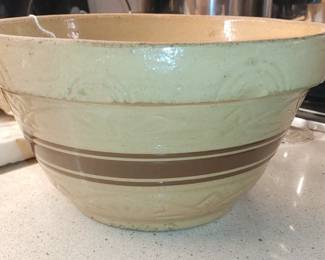 Lare size RRP company yellow wear stoneware Bowl