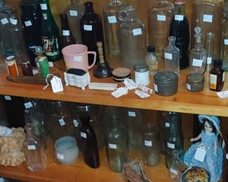 Vintage bottles