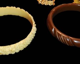 Brakelite & Celluloid Bangles