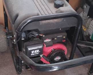 Several nice generators we're going to check all of the equipment to make sure it works