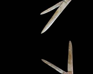 Vintage two blade pocket knife