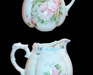 Germany Bone china rose creamer beautiful "ball shape"