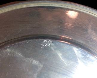 #3 vintage sterling silver bread plates
Maker :Alvin Silver
Monogram Letter "E"
More vintage sterling silver pieces to post
