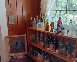 HUGE selection of antique bottles