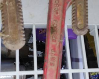 Vintage Craftsman pipe wrenches