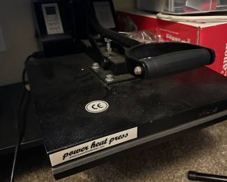 Power heat press