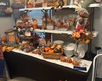 So much fall and a lot of scarecrows