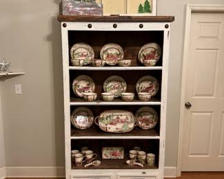 Love the antique painted window