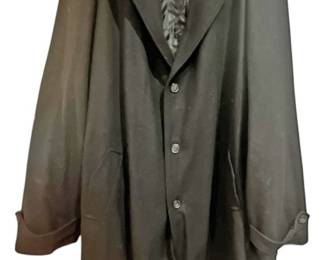 Wool Blend King Size Coat