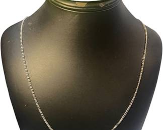 40 Sterling Silver Curb Chain