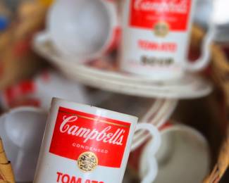 Campbells plastic toy set 