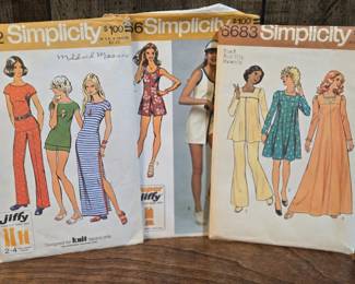 Vintage sewing patterns 