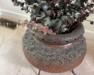 FLORAL AND POT