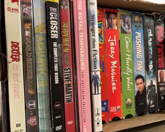 VHS & DVD MOVIES