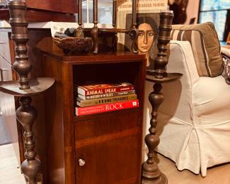Huge Brass Candlesticks
