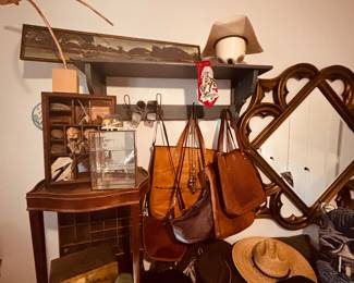 Primitive Shelf Leather Bags