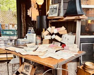 50’s 60’s Postal Ephemera Drafting Table