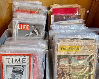 Paper Ephemera - Magazines and Newspapers