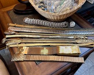 Vintage Gold and Silver Tone Belts
