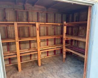 With built in Shelving